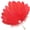 red, variant on Byfri White Pearl Exquisite Feather Hand Fan Vintage Folding Handheld Fan for Dance Party 30x30cm