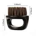 thumbnail image 4 of Paquete de 2 cepillos para barba para hombres - Cepillo para barba para hombres (herramienta esencial para servicios profesionales de peluquería y aseo)blanco oso de fresa Electrónica, 4 of 6