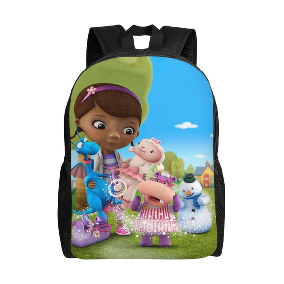 Doc Cute McS-tuffin Backpack Laptop Bags Lightweight Backpacks Bookbag Daypack Outdoor Travel