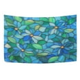 thumbnail image 5 of WOBOGO Light Blue Green Glass Tapestry 90×60in Home Living Room Bedroom Wall Hanging Ornaments, 5 of 10