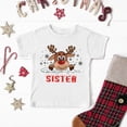 thumbnail image 5 of Ropa familiar a juego con estampado de ciervos para Navidad, atuendo familiar para estar juntos, camisetas navideñas, camisetas a juego para mamá, papá, niños y bebés, 5 of 5
