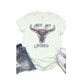 thumbnail image 3 of Vintage Not My First Rodeo Western Graphic Tee T-Shirt, 3 of 3