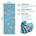 thumbnail image 2 of Cute Shiba Inu Hot Yoga Mat Towel Non Slip for Hot Yoga - Quick-Drying Yoga Mat Cover with 4 Corner Pockets with Travel Bag - Hot Yoga Towel Non Slip Grip Moisture Wicking Sweat 70"x26", 2 of 6