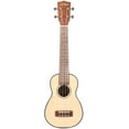 thumbnail image 4 of Kala KA-SSLNG Soprano Long Neck - Solid Spruce Top / Mahogany Ukulele, Natural, Soprano, 4 of 7