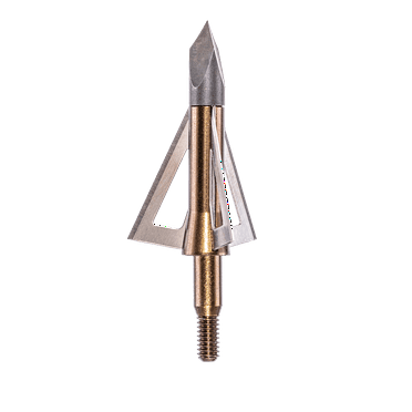 Muzzy 3-Blade Fixed Broadhead, 100 Grain, 0.20" Steel Blades, Model 225-3W