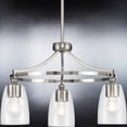 thumbnail image 4 of Luxury Tranditional Chandelier, 12.25H x 21W, with Transitional Style, Brushed Nickel, UHP4261 by Urban Ambiance, 4 of 5
