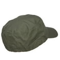 thumbnail image 3 of Big Size Fitted Ripstop Cotton Military Army Cap - Olive XL-2XL, 3 of 5
