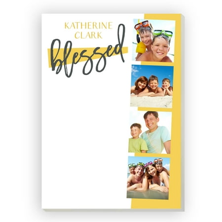 Modern Hello Personalized Notepad