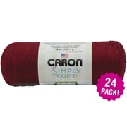 Caron Simply Soft Solids Yarn 24/Pk-Autumn Red