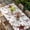 Gray Red, variant on Wooden Grain Table Cloths for 4 Foot Rectangle Tables, Red Country Texas Star Branches Berry Patio Waterproof Elastic Fitted Tablecloths, Washable Rectangular Table Cover for Camping