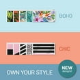 thumbnail image 4 of Ziploc Brand Boho Collection Skinny Stuff Accessory Bags, 5 Bags, 4 of 11