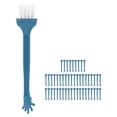 thumbnail image 3 of ANGGREK Brosses de Remplacement de Rasage, 50pcs Brosse de Rasage Brosse de Rasage Douce Brosse de Rasage Électrique Remplacement avec Poignée PP, Brosse de Rasage, 3 of 8