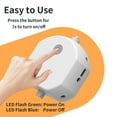 thumbnail image 3 of Toy Ball for Pets - Interactive Dog Toys Jolly Ball Herding Ball for Dogs - Dual Mode Design Radar Trigger Automatic Obstacle Avoidance - Waterproof Convenient Charging, 3 of 8