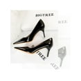 thumbnail image 4 of Gomelly Womens Fashion High Heels Lightweight Pointed Toe Pumps Party Walking Elegant Slip On Dress Shoes Black 7.5cm 4, 4 of 6