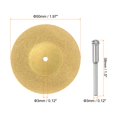 thumbnail image 2 of Juego de ruedas de corte de diamante HARFINGTON de 50 mm con mandril, 10 unidades, 2 of 6