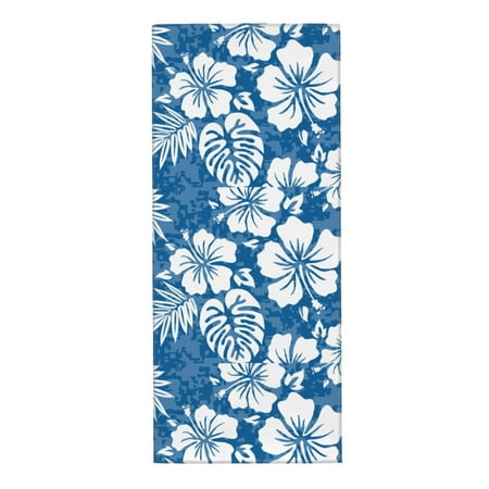 

Home Towels Flower Aloha Hawaiian Absorbent Hanging Hand Towel Small Bath Towel Decorative Kitchen Dish Guest Towel For Spa Gym Hote 12x27.5in