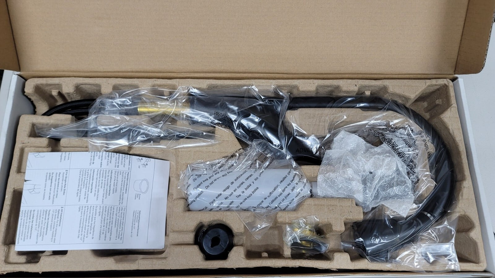 Kohler Transitional Matte Black Pulldown Kitchen Faucet  1PREC26448-SD-BL-AA