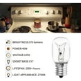 thumbnail image 6 of 3PCS 8206232A Whirlpool Microwave Light Bulb Kei 125V 40W Microwave Bulb E17, 6 of 9