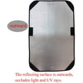 thumbnail image 2 of RV Door Window Shade/Window Cover/insulation, Sun Blackout Fabric for Camper Privacy Entrance (16 x 25 inch), 2 of 7