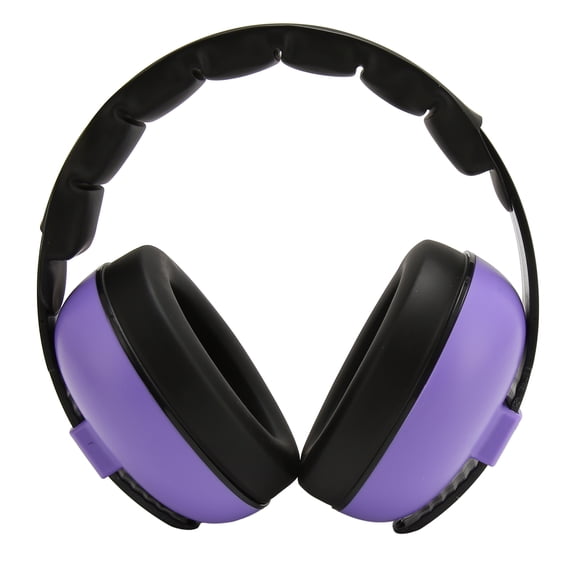 NFTIGB Adjustable Lightweight Kids Ear Protection Earmuffs Baby Noise Cancelling Headphones Hearing Protection Purple 1 Count