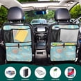 thumbnail image 5 of Sea themed patchwork pattern 174 Pack Backseat Protector Seat Covers for Your Car, SUV, Minivan or Truck Seats - Vehicle Back Seat Safety Accessories - Universal Fit Automotive Interior Protectors, 5 of 5
