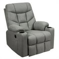 thumbnail image 2 of YYAo Recliners Home Theater Seating, Reclining Sofa Chair,Electric Power Lift Recliner Massage Sofa-Gray, 2 of 8