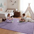 thumbnail image 6 of Noahas Soft Low Pile Rug Modern Area Rugs for Bedroom Living Room,Suitable for Boys Girls Teenagers and Adults with Super Soft Touch , Purple , 6' x 9', 6 of 8
