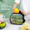 thumbnail image 6 of Totoro Lunch Box Reusable Lunch Bag Insulated Portable Lunch Tote Bag for Office, Work, Beach, Travel, Picnic, 6 of 8
