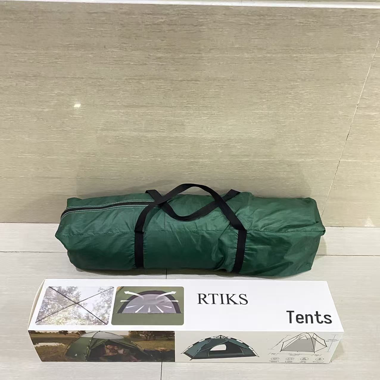 RTIKS Tents, Easy Setup Dome Tent, Lightweight Portable Camping Tent for Camping, Festivals, Backyard, Sleepovers and Beach