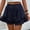 Dark Blue, variant on High Waist Womens Shorts Layered Ruffle Bloomer Shorts Green Y2k Elastic Women Shorts L
