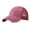 Red, variant on Unisex Denim Baseball Cap - Adjustable Buckle - Sun Protection Hat - for Outdoor Activities & All Seasons