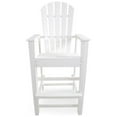 thumbnail image 3 of POLYWOOD&reg; South Beach Recycled Plastic Bar Chair, 3 of 11