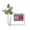 thumbnail image 1 of I Am From Laos Metal Picture Frame Cerac Vase Decor, 1 of 3