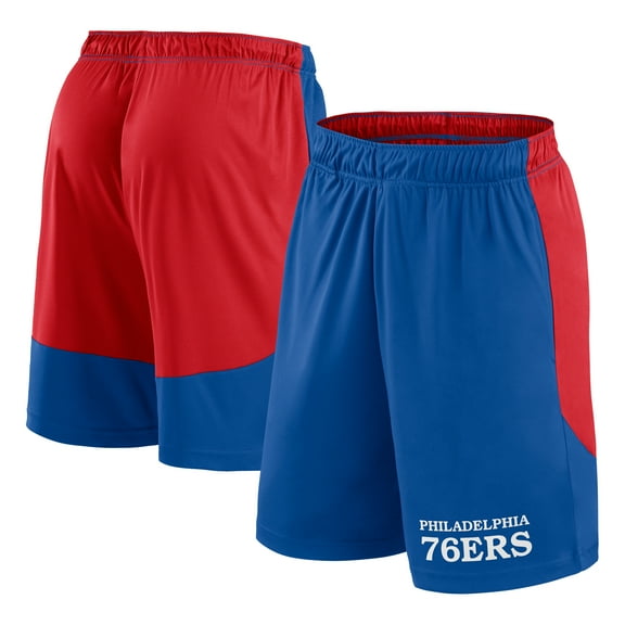 Men's Logo Athletic Royal Philadelphia 76ers Launch Performance Shorts