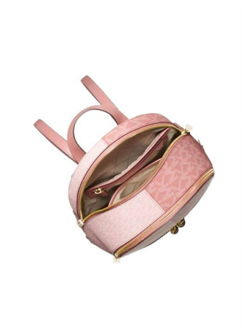 Michael Kors Womens Rhea Zip Medium Backpack Smokey Rose  display picture 2