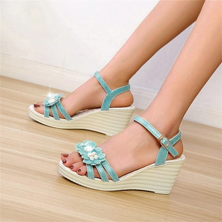 

eczipvz Womens Sandals Summer Flat Sandals for Women Open Toe Braided Zipper Comfortable Espadrille Gladiator Sandal