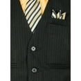 thumbnail image 4 of Avery Hill Boys 4 Piece Pinstripe Vest Set (Toddler, Little Boys, Big Boys), 4 of 4