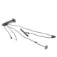thumbnail image 3 of Brazo de Accesorio de Cable de Polea, Soporte de Pared de Fitness Soporte de Montaje de Alta Montaje de Pared de Cable de Polea Duradero Para Equipos de atrenamiento para, 3 of 7