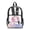 Axolotl, variant on Xoenoiee French Bulldog Paw Print Clear Backpack for Middle School Teens 17" Heavy Duty Waterproof PVC See Through Transparent Bookbag, Large Capacity School Bag with Adjustable Straps for Girls