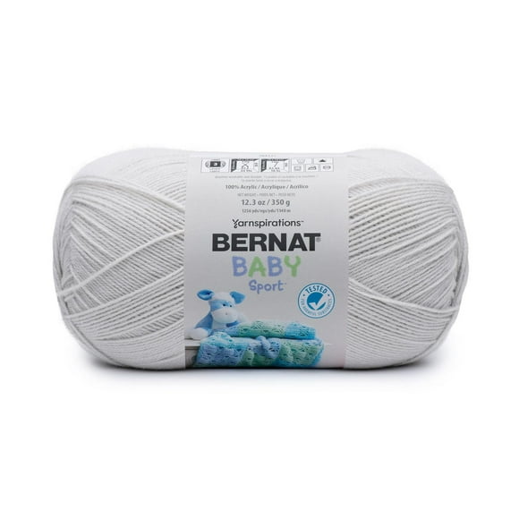 Bernat® Baby Sport™ Yarn, Acrylic #3 DK, 12.3oz/350g, 1256 Yards