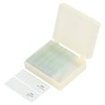 thumbnail image 1 of Microscope Slide,25PCS Microscope Slides Optical Cell Tissue Slides Microscope Cover Glass Built to Last, 1 of 8