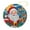 pattern-5, variant on Happy Santa Claus Christmas Ceramic Ornament Christmas Santa Two Sides Printed Christmas Ornaments Christmas Tree Decorations Ornament Xmas Present for Home Tree Xmas Party