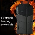 thumbnail image 7 of USB Powered Heated Jacket For Outdoor Cycling Wear All Weather Thermal Windproof With Adjustable Warmth, 7 of 7