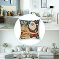 thumbnail image 5 of Christmas Throw Pillow Covers Home Decor Pillow Cases Decorative for Bed Sofa Cushion Couch Outdoor Merry Christmas Santa Claus Pillowcases, 5 of 7