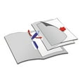 thumbnail image 4 of Durable Swingclip Polypropylene Report Cover, Letter Size, Clear/Black Clip, 25/Box, 4 of 5