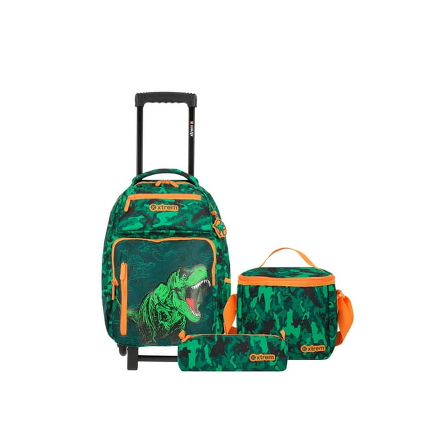MOCHILA XTREM RUNPACK 5XT GREEN DINO