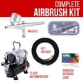 thumbnail image 4 of Master Performance G22 Système d'Aérographe Kit avec Puissant Compresseur à Double Piston Master TC-828 avec Réservoir d'Air, 4 of 4