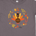 thumbnail image 4 of Inktastic Thanksgiving Turkey Fall Holiday Wreath Boys or Girls Toddler T-Shirt, 4 of 5
