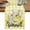 Yellow, variant on Summer Fruits Table Runner 36 Inches, Lemon Juice Glass Cups Mint Leaf Yellow Plaid Bed Runner Dresser Scarves Tabletop for Indoor Outdoor Parties/Ceremony/Banquet, 13"x 36"
