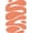 Orange, Pattern 1, variant on ODIKA 4'x6' Orange Vibrant Abstract Swirls and Waves Washable Area Rug Modern Artistic Expression for Contemporary Spaces for Home Office, Under Desk, Non-Slip Chair-Friendly, Flatwoven